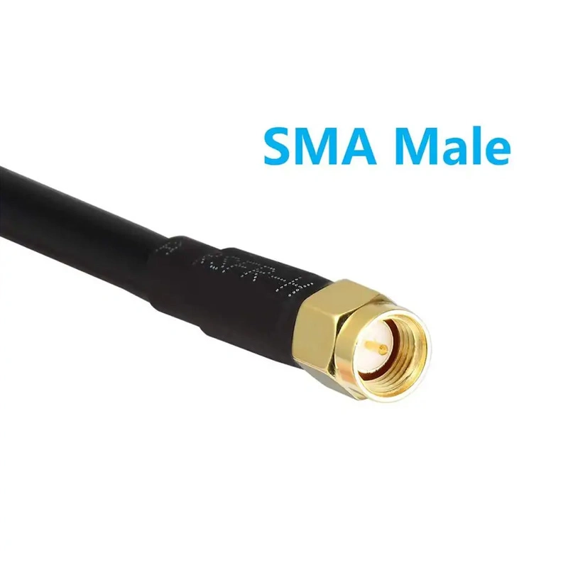 Loss LMR 400 Extension Coaxial Cable N Male to SMA Male Type Plug Connectors Cable