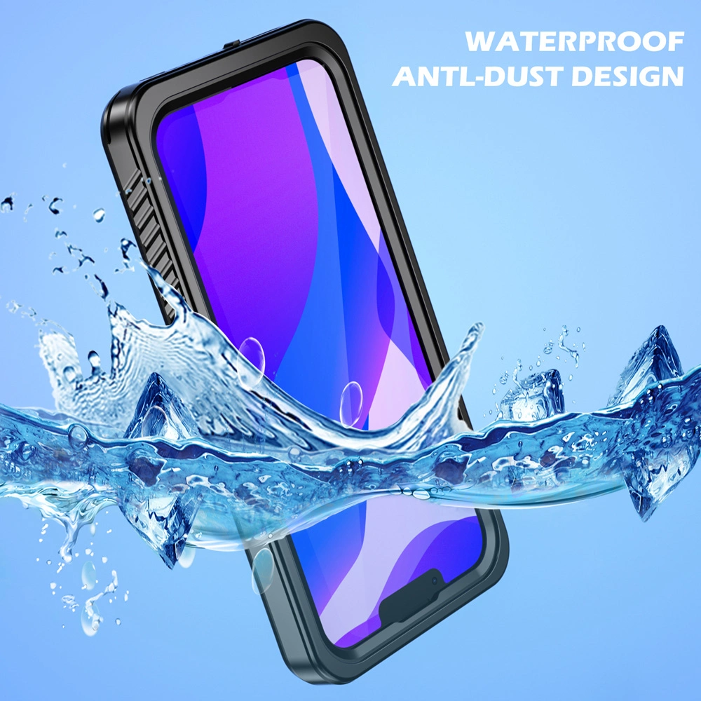 Custom IP68 Unbreakable Silicone Plastic Universal Cell Phone Shockproof Waterproof Phone Case for I Phone Samsung Galaxy