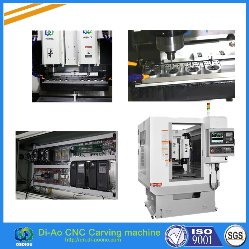 China 3D Double Spindle CNC Cutting Machine for High Precision Processing of Phone Glass, Phone Screen, Tempered Glass etc