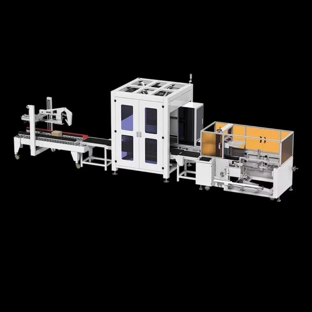 Fully Automatic Wet Wipes Box Carton Packing and Sealing Machine