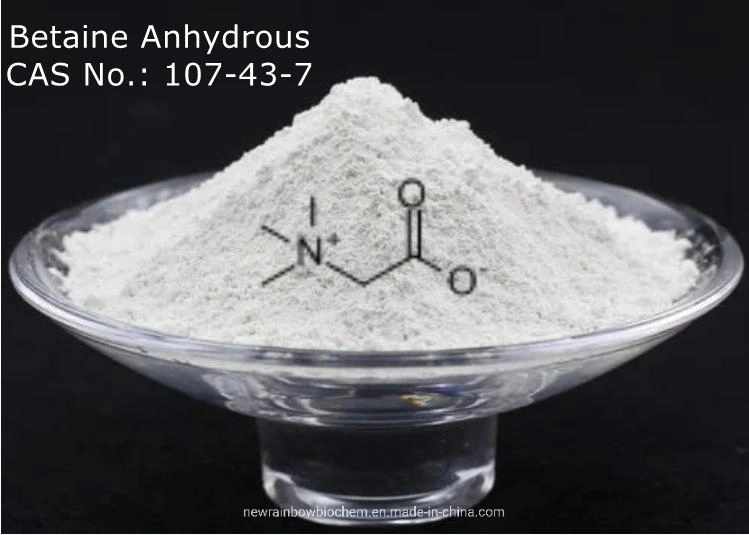 Competitive Price Anhydrous Betaine Cosmetic Grade White Crystal Betaine CAS 107-43-7