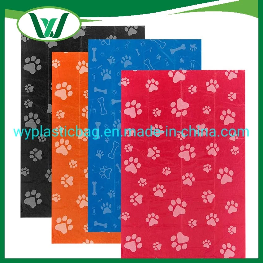 Sacos de poop para cães com classificação de terra, sacos de poop extra grossos e fortes para cães com garantia de fugas, sacos de doggy no rolo