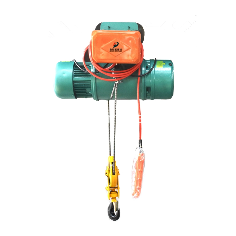 Long Warranty Singapore Price Electric Wire Rope Hoist 12 Ton 6m