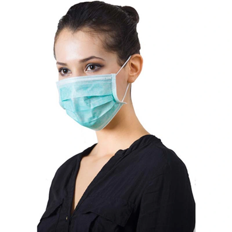 Disposable Waterproof Breathable Nonwoven Surgical Face Mask