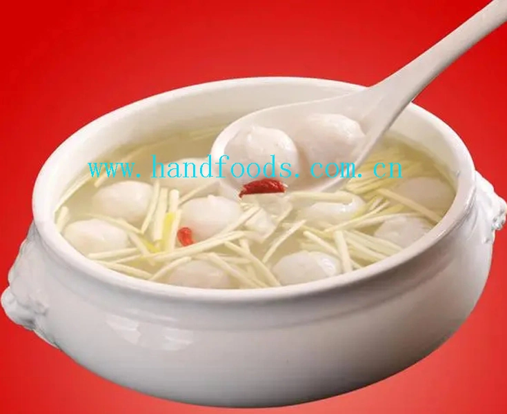 Hot Sale Seafood Product of Frozen White Fish Ball Popular