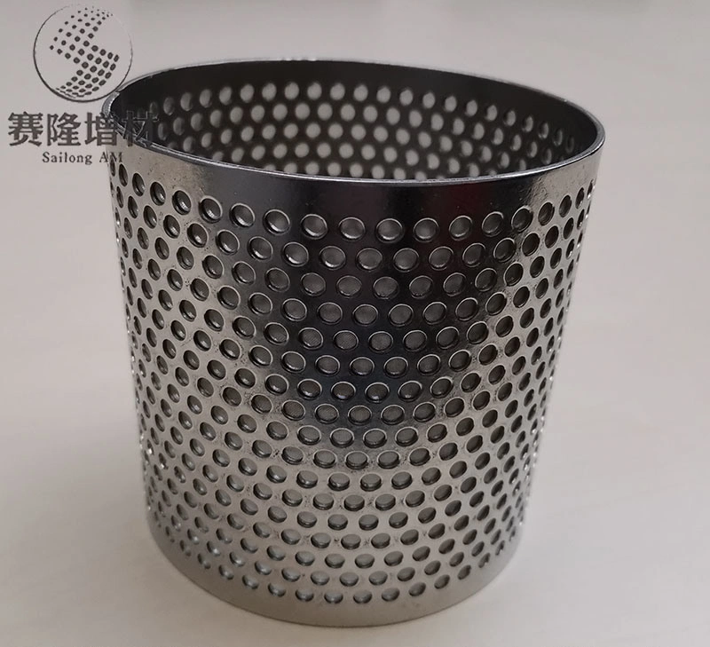 Low Price Big Perforated Woven Metal Mesh Filter with Corrosion Resistance