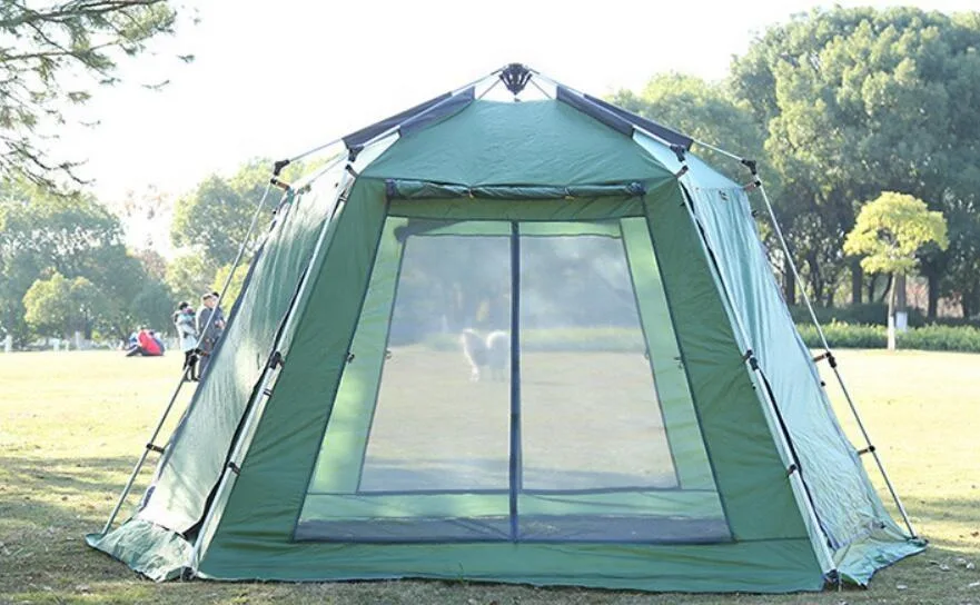 Outdoor 5-8 Persons Large Family Luxury Breathable Waterproof Automatic Pop up Camping Tents