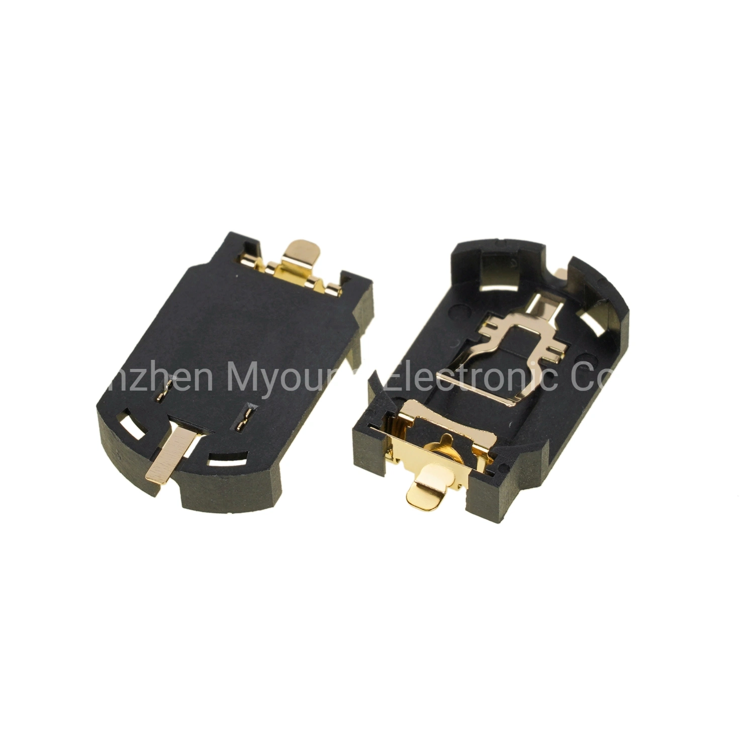 Custom Battery Holder Patch Button BS-2032-8K Battery Holder