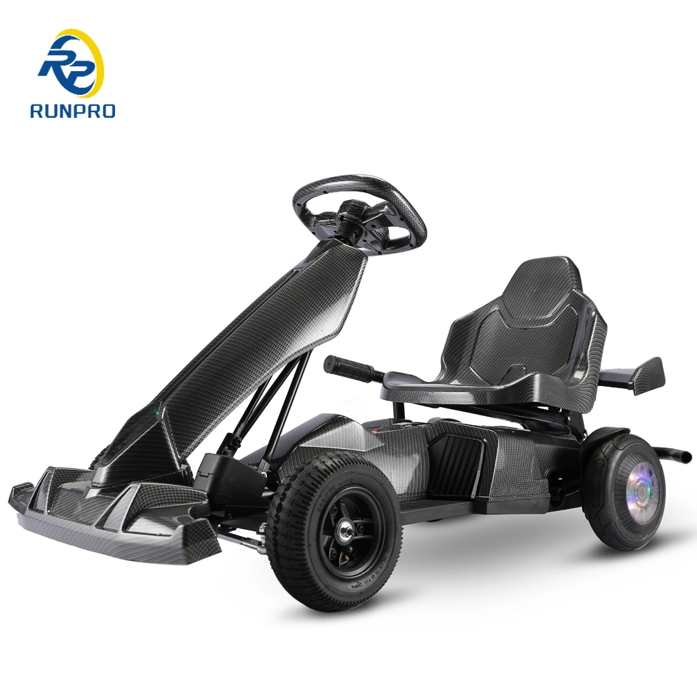 Electric Mini Go Kart One Seat with 36V 3.6ah Lithium Battery Wheel Motor