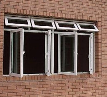 Solid Wood Aluminum Top Hung Window