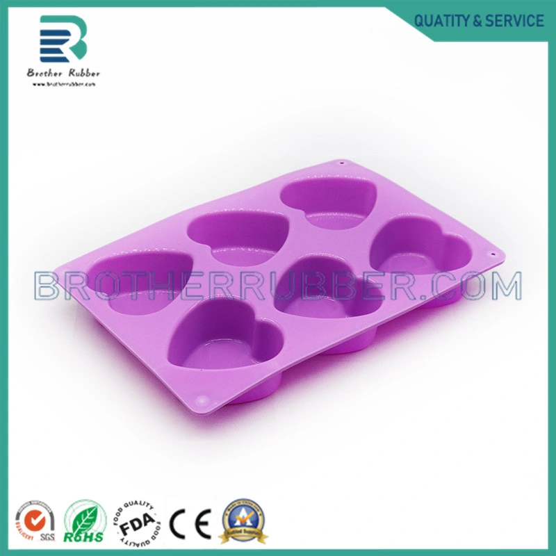 Valentine's Day Special Love Food Grade Baked Silicone Cake Mold