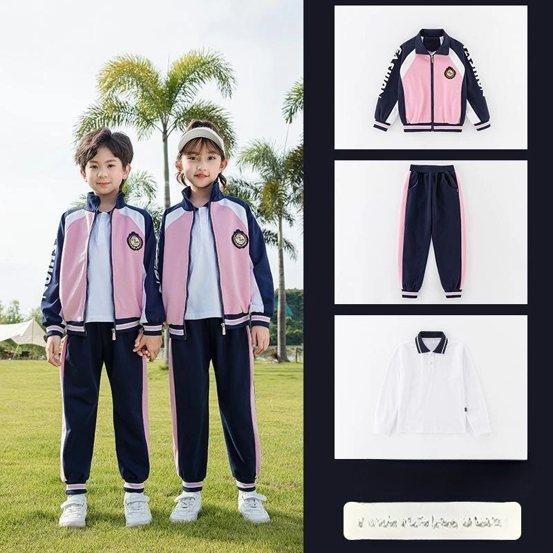 Promoción personalizada Invierno Otoño niños Escuela Sportswear Uniforms ropa para niños