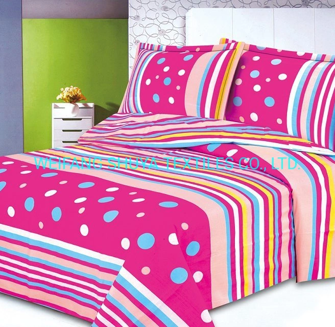 4PC Juego de hojas con cama doble cama textil hogar Artículo