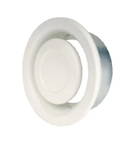 Round Ventilation Inline Air Duct Vent Cover Ceiling Grille