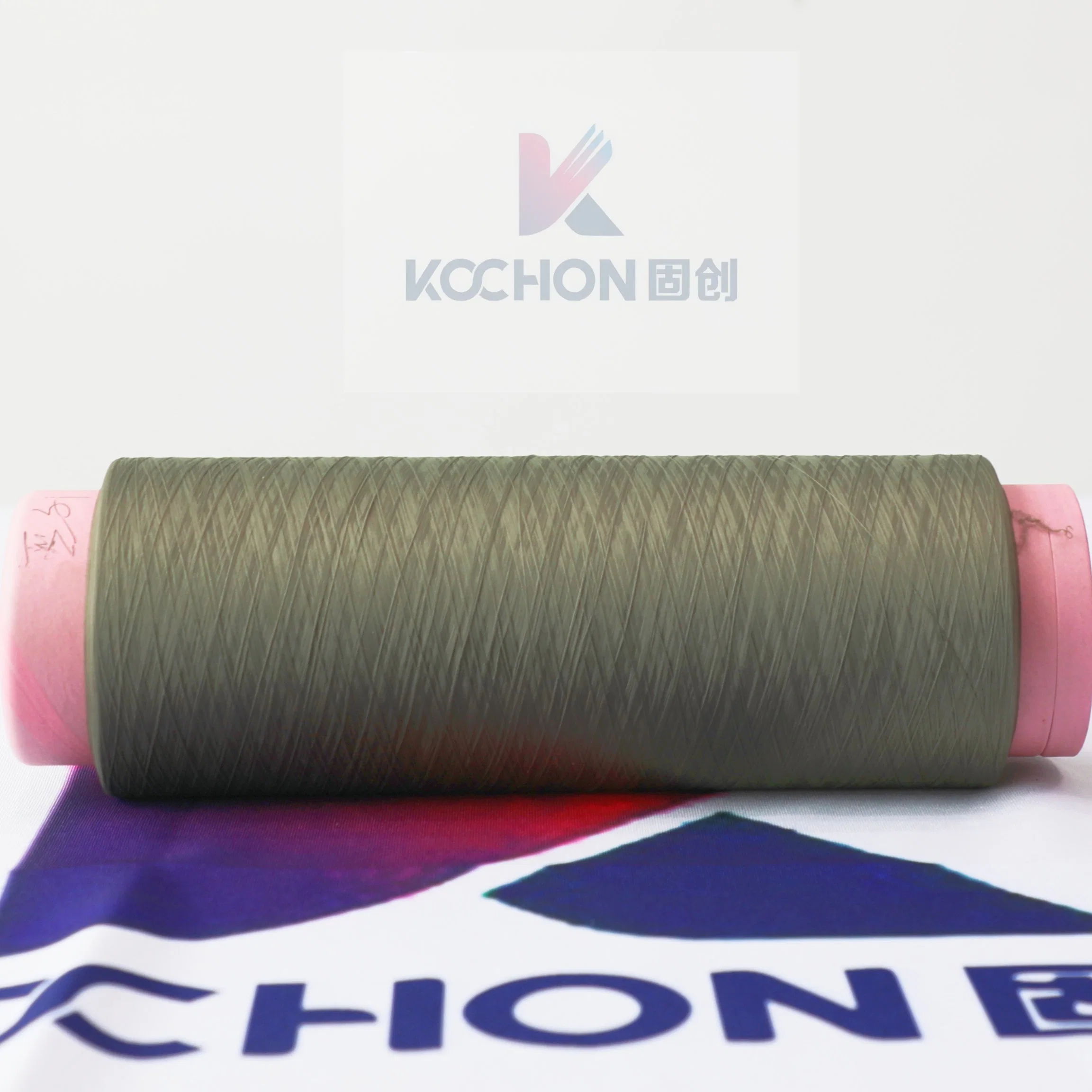 Top Wholesale/Supplier 78d/48f/1/2 100% Polyamide Multifilament Yarn High Stretch Nylon Dope Dyed Yarn DTY for Knit
