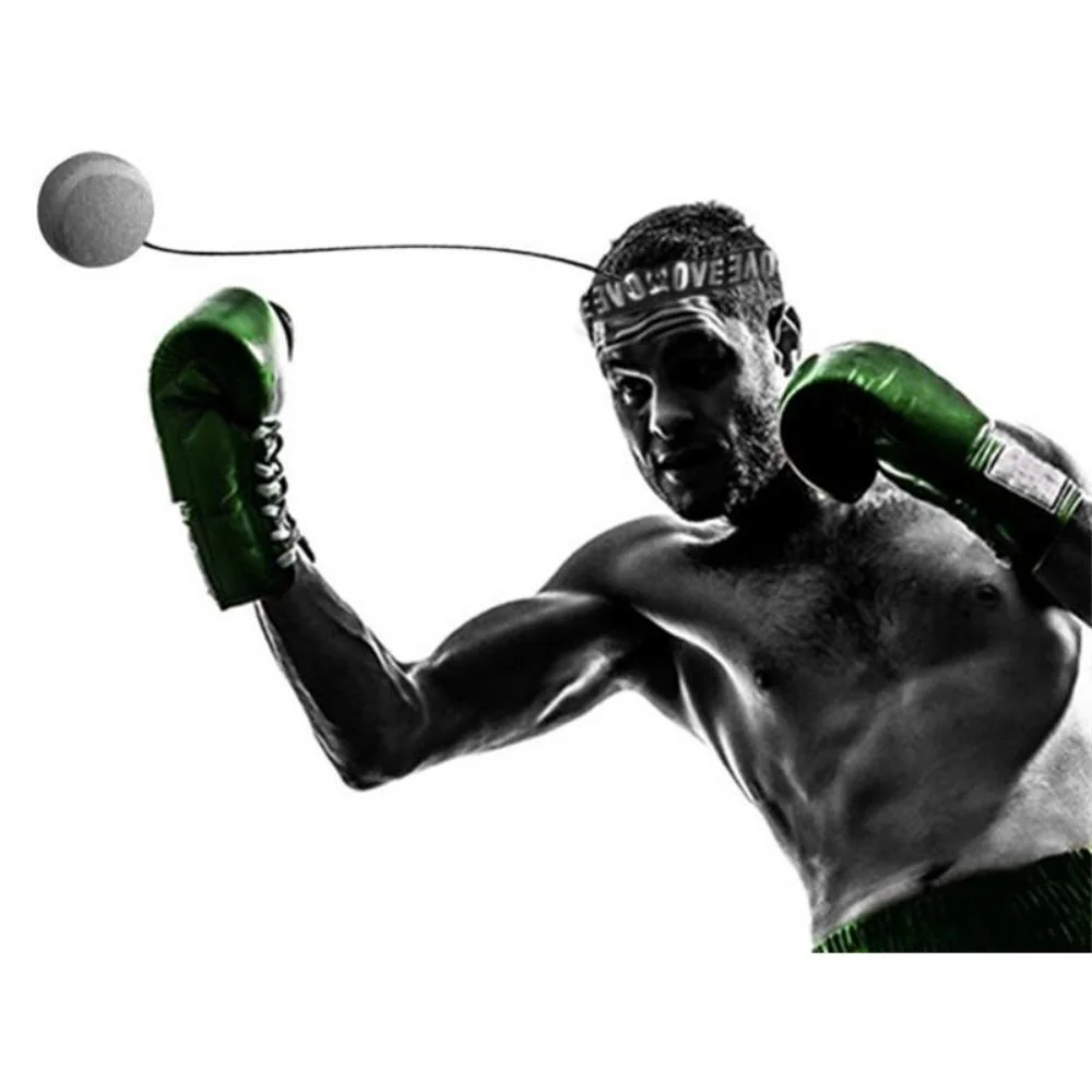 3 pack de gel de silice lutte ball balle de boxe de réflexe de réagir de la formation Boxer Punch avec tête de la bande de vitesse de la lutte contre la bille de boxe Wbb21193