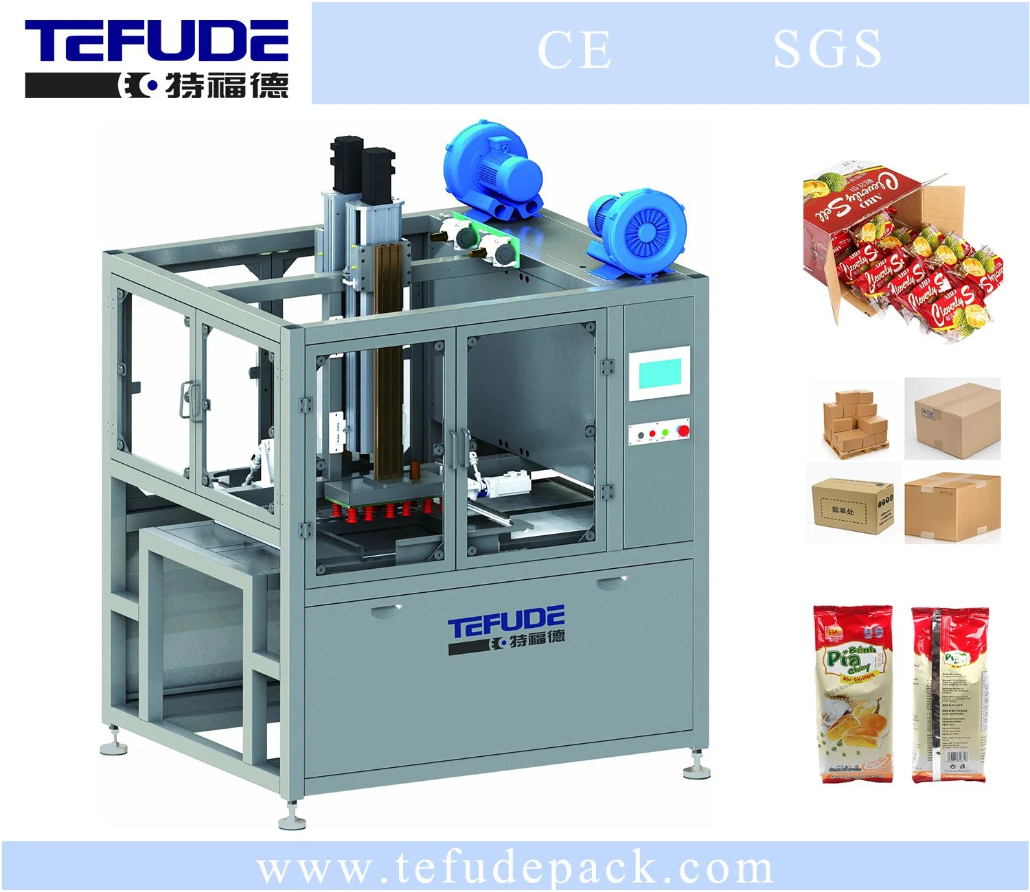 Automatic Case Packer Carton Box Packing Machine for Secondary Packaging Customized Machinery Factory Direct