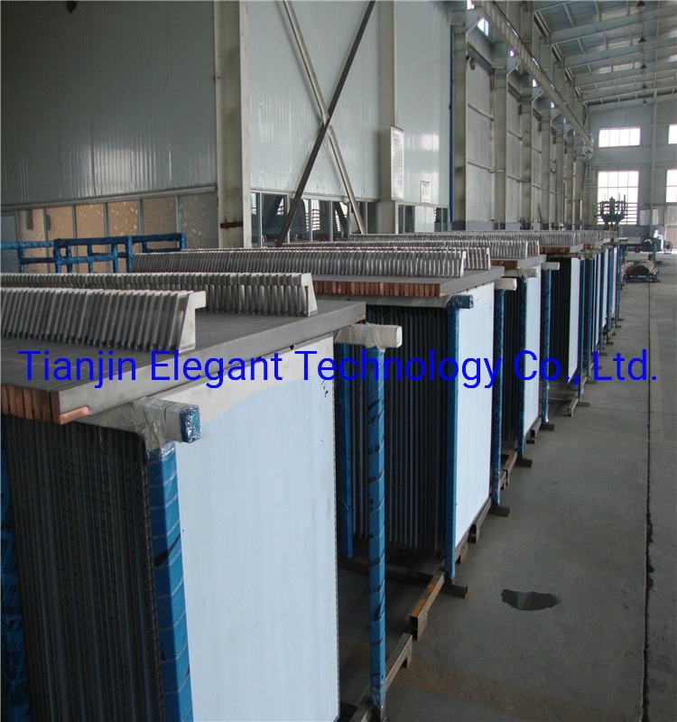 Permanent Steel Cathode with Titanium Clad Copper Hanger Bar for Electrolysis