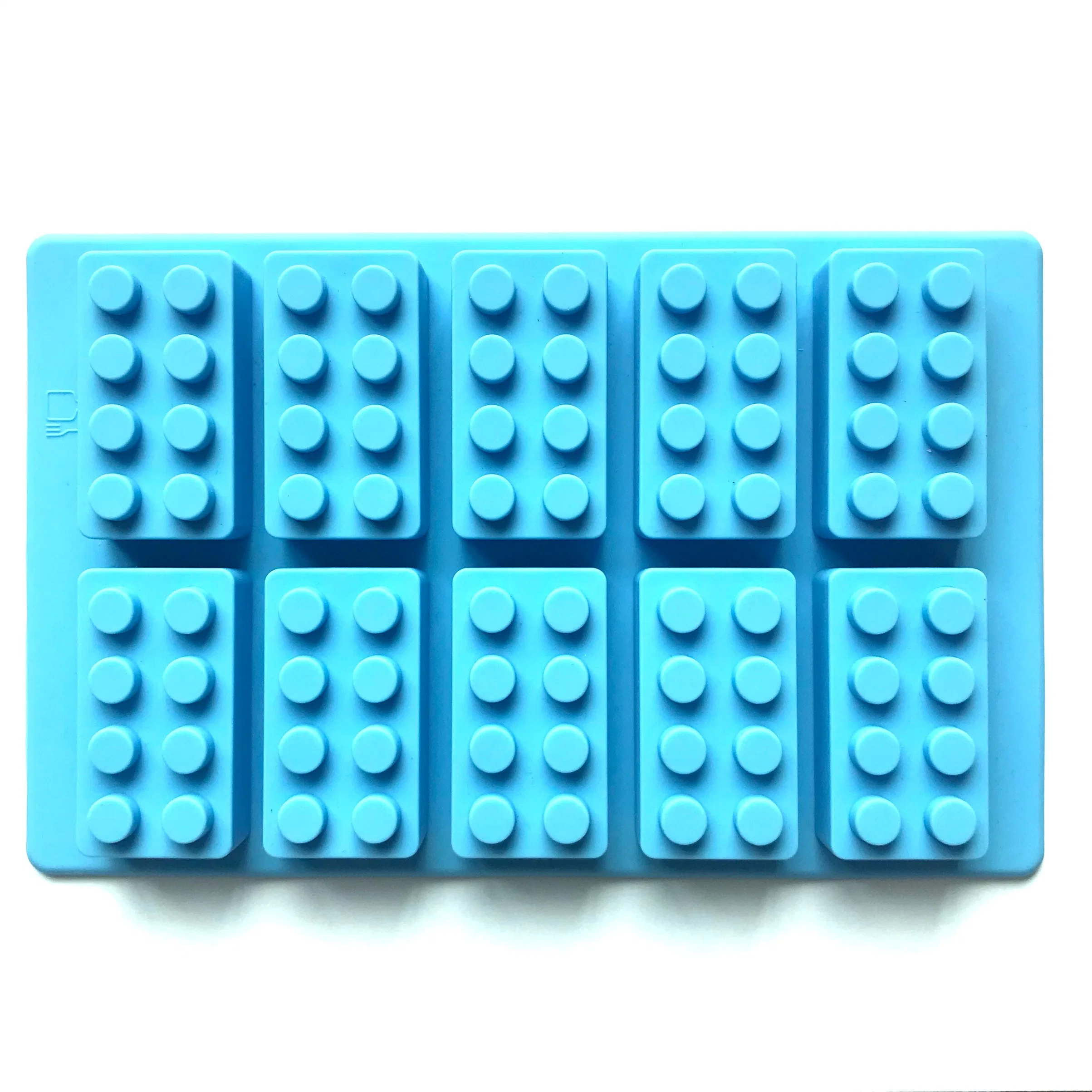 FDA Food Grade Silicone Rubber Lego Cake Mold