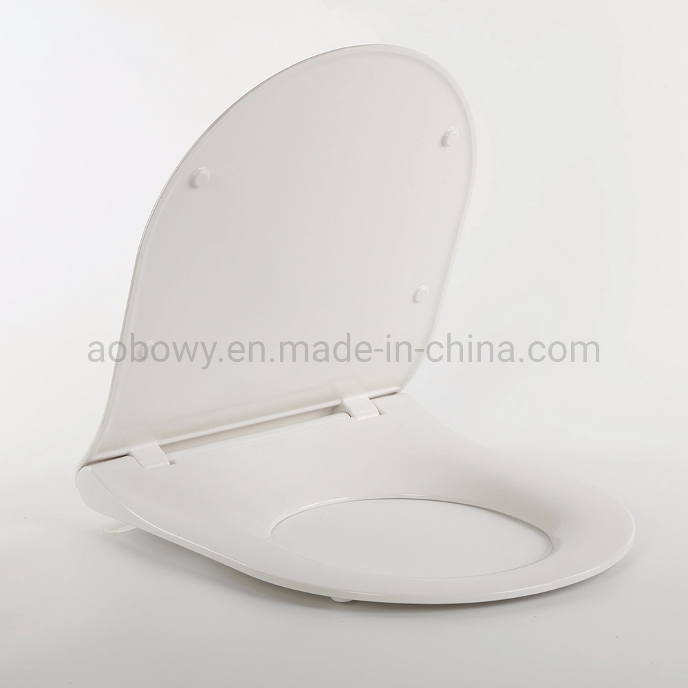 Manufacturer Export Duroplast Soft-Close Toilet Seat, Cheap, Sanitary Accessory (Au305)