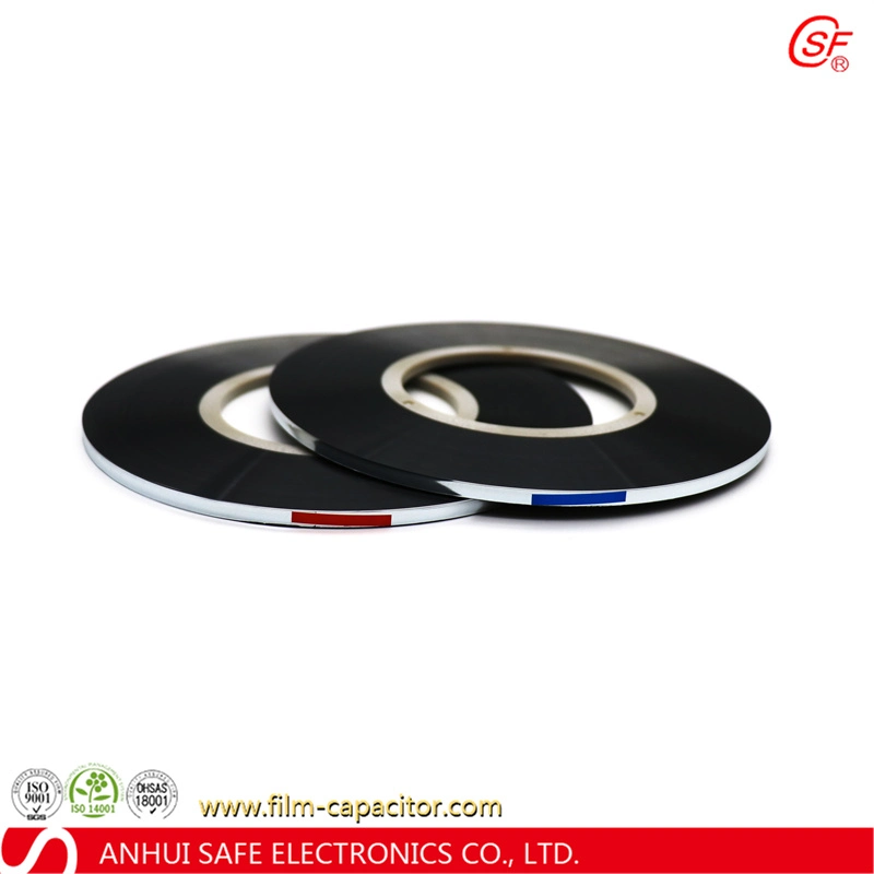 2 Micron Wave Cut Zn-Al Capacitor Grade Metalized Polypropylene Plastic Film