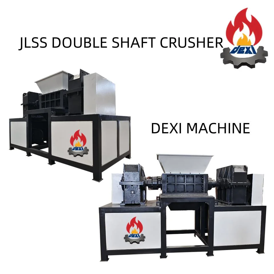 China Supplier Agricultural Shaft Plastic Shredder Machine Crusher