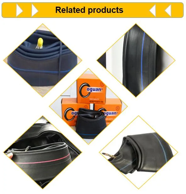 Import Chinese Motorcycle Tire Inner Tube Butyl Rubber Tubes with High quality/High cost performance 225-14