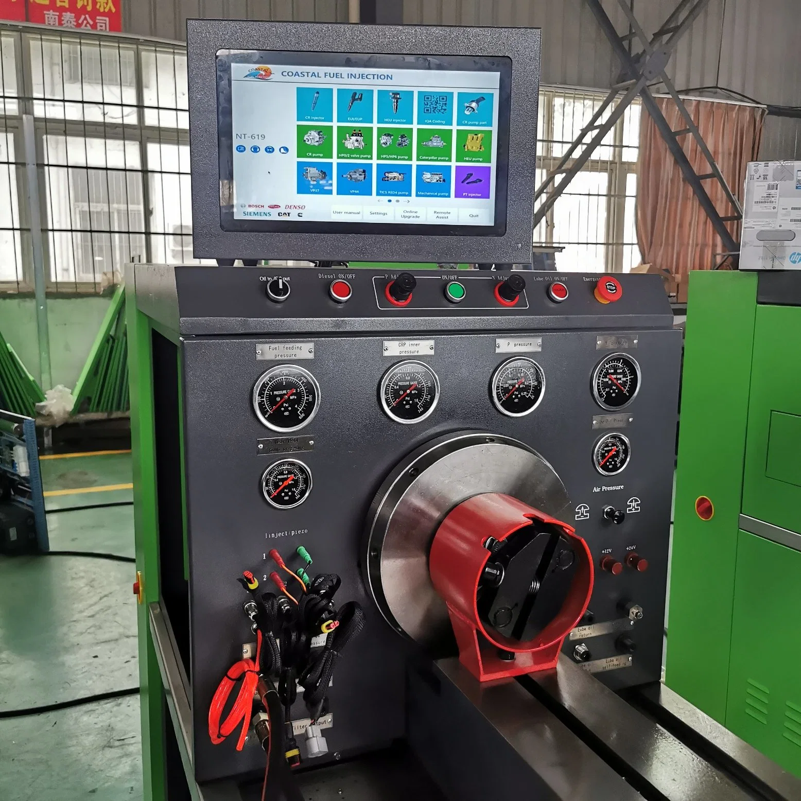 Calibration Machine Nt619 Test Stand for Injector and Pumps Test Common Rail Test Bench