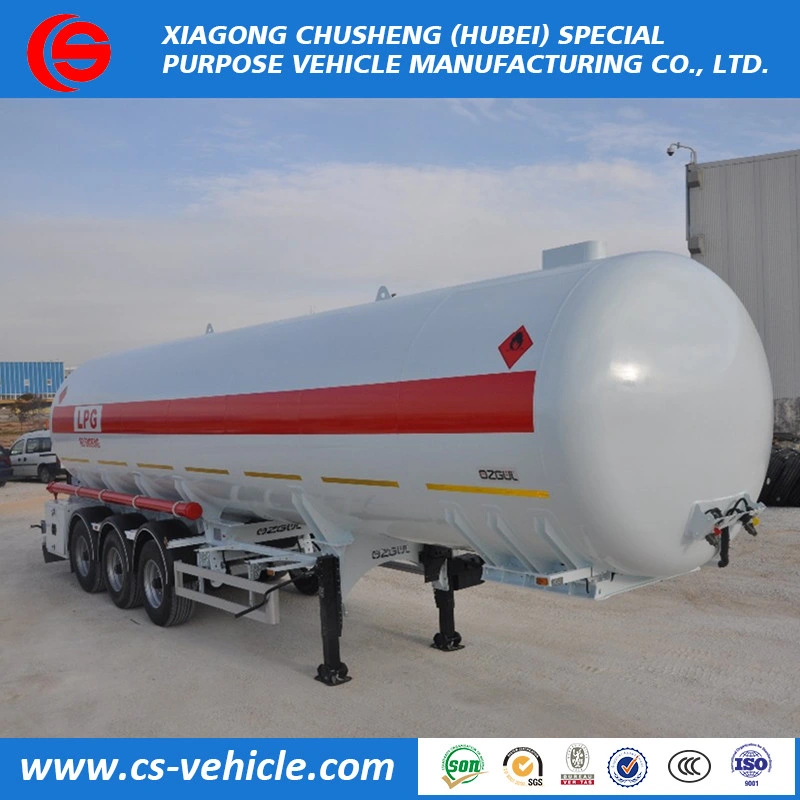 50000L LPG Tank Semi Trailer 25tons 3 Axle LPG Tank Trailer