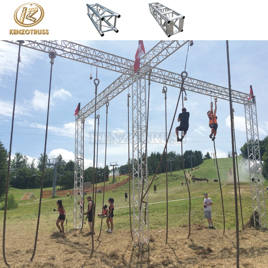 Carrera de obstáculos para adultos guerrero ninja de la armadura de aluminio