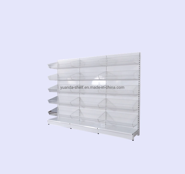 5 Layers Corner Display Gondola Shelf