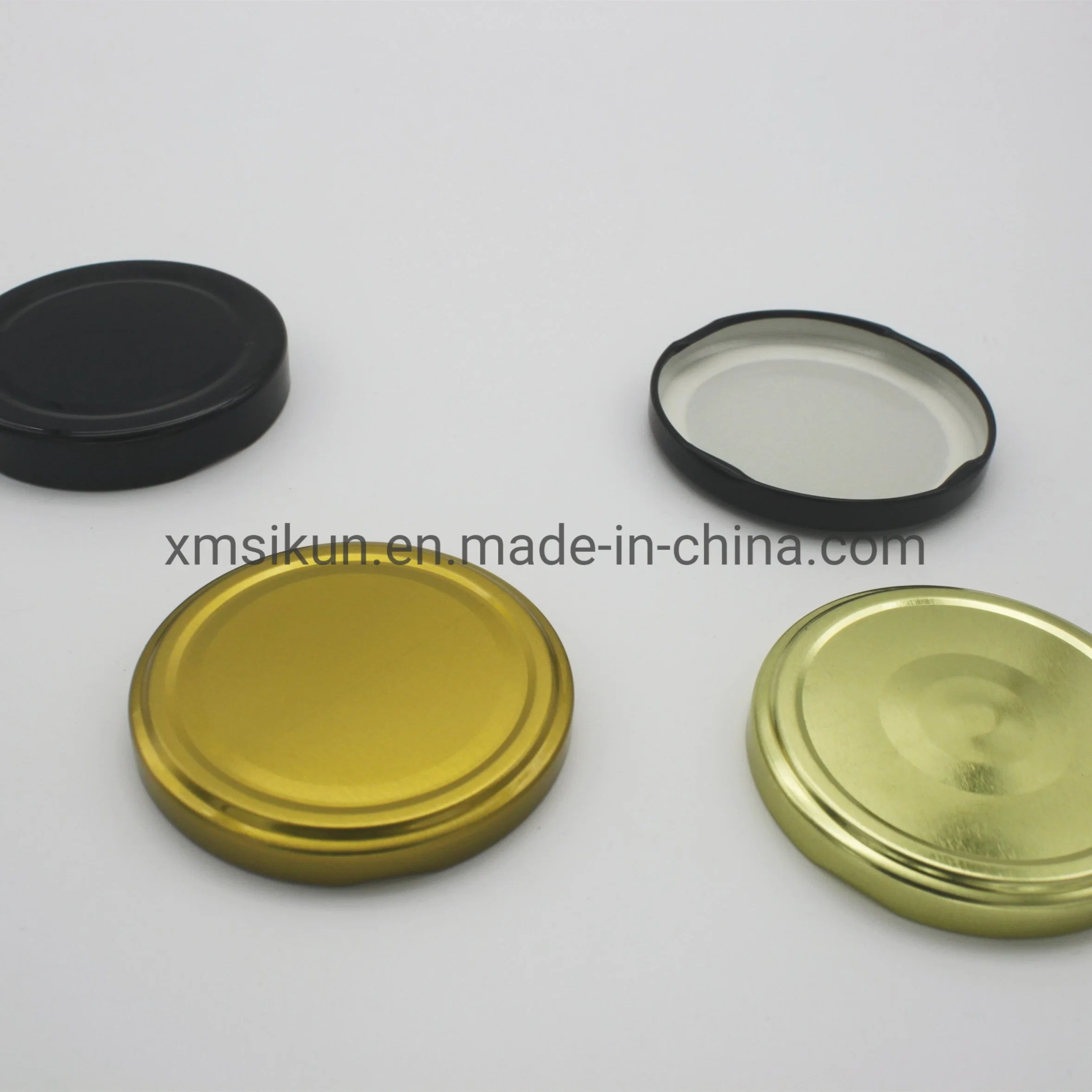 70# Glass Bottle Metal Ear Cover Glass Jar Standard Style Can Be Customized