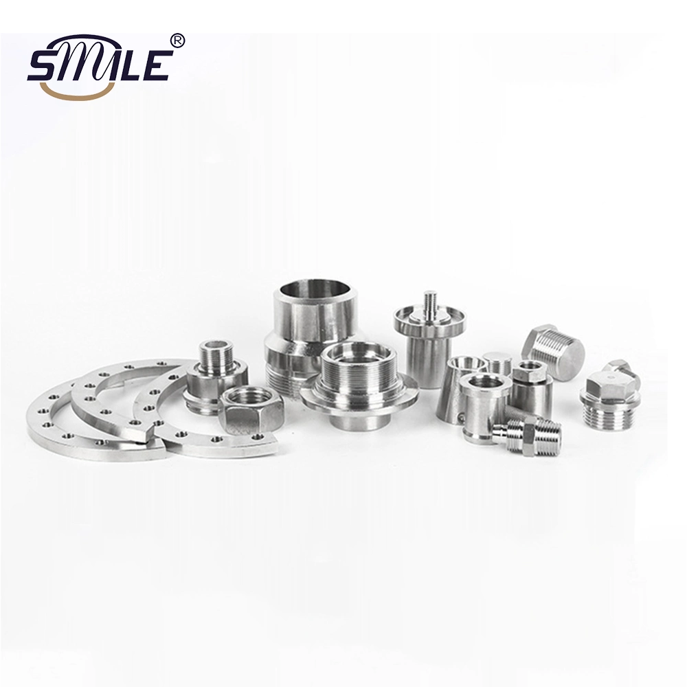 Smile Precision Aluminum OEM CNC Milling Machining Parts CNC Turning Machining Parts Customized Precision Mechanical Products Meta