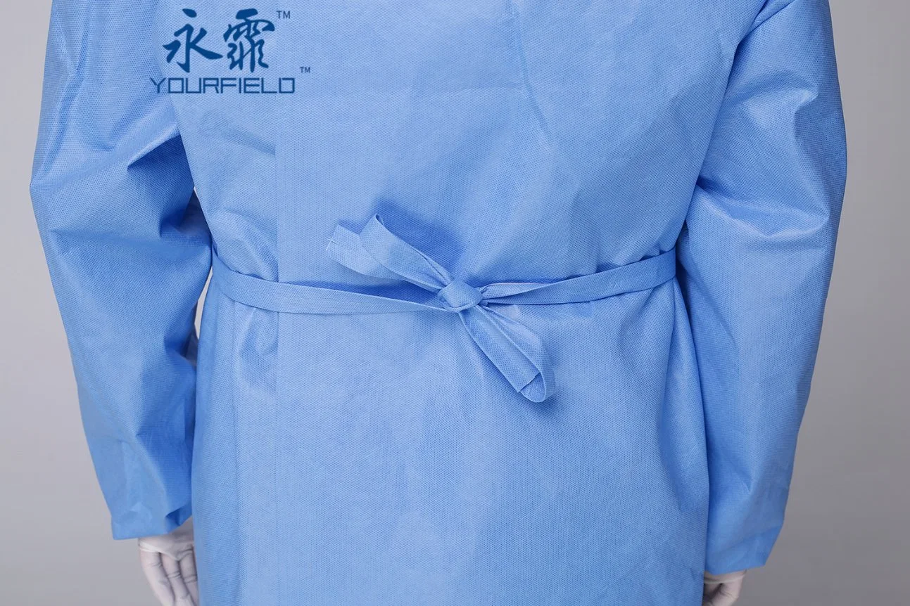 High quality/High cost performance  Medical SMS Disposable Surgical Gown for Hospital