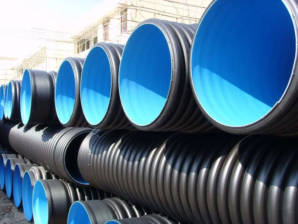 Different Diameter for Double Wall Corrugated Drainage Water Pipe Extrusion Line