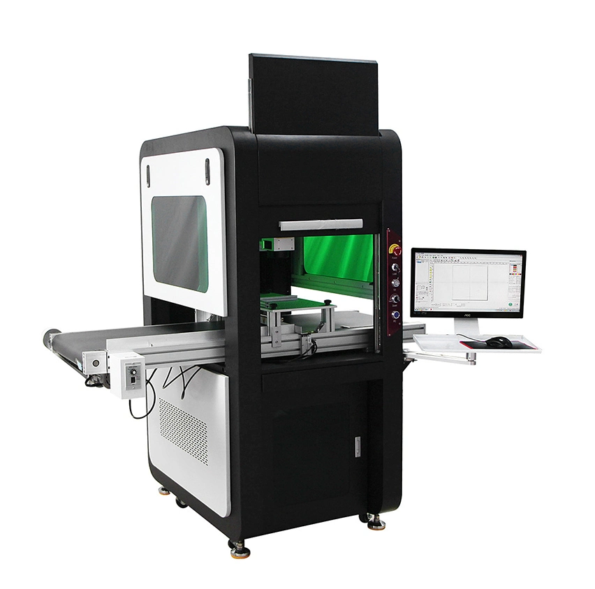 UV Laser Marking Machine for Glass Plastic Crystal Face Mask Logo Printing Medical