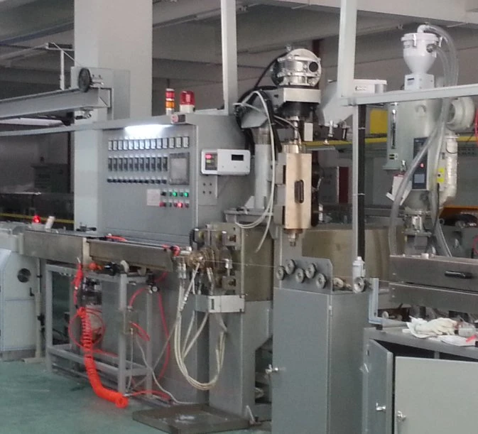 PTFE, ETFE, X-ETFE, Polyimide, Peed, FEP, PFA and PVDF Cable Making Machine Extrusion Machine