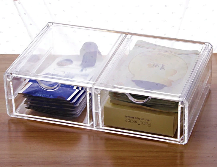 Chinese Factory Acrylic Case with Hinged Lid