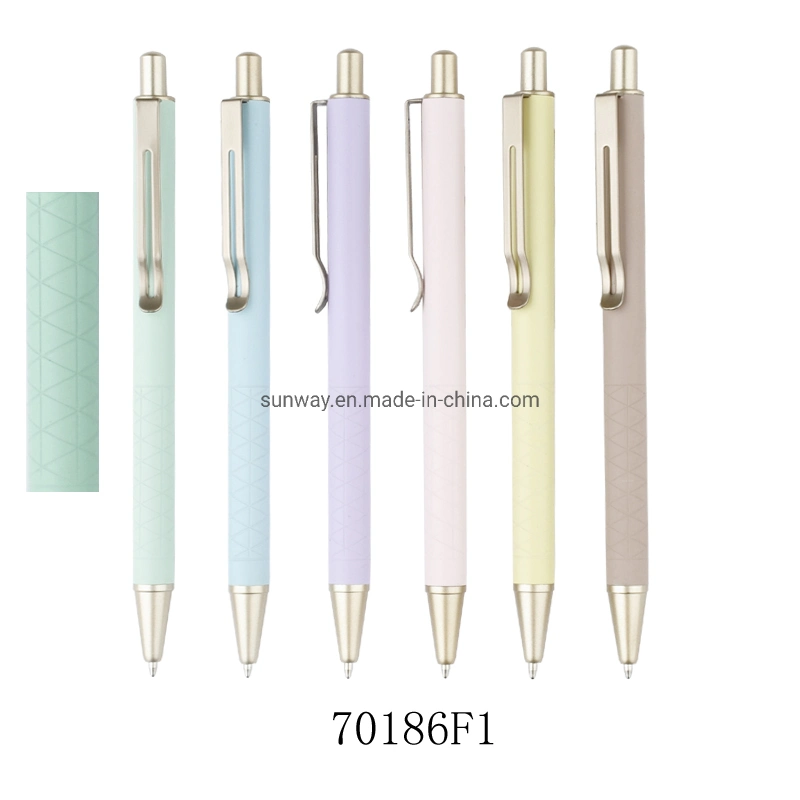 Gift Stationery New Wholesale Fancy Colored Metal Promotional Ball Pen