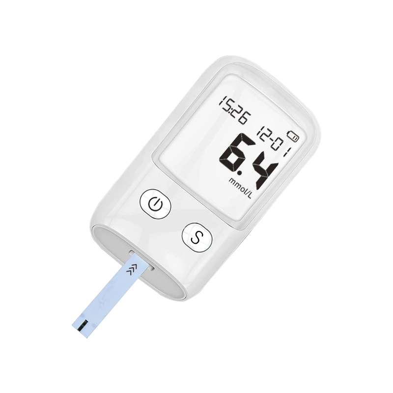 Hot Sale LCD Display Blood Glucose Meter Quickly Test Glucose Meter with Strip