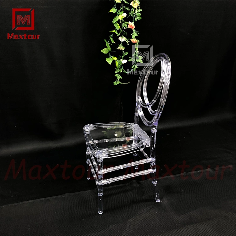 Strong Luxury Wedding Event Party Hotel Clear Plastic Phoenix Resin Chair