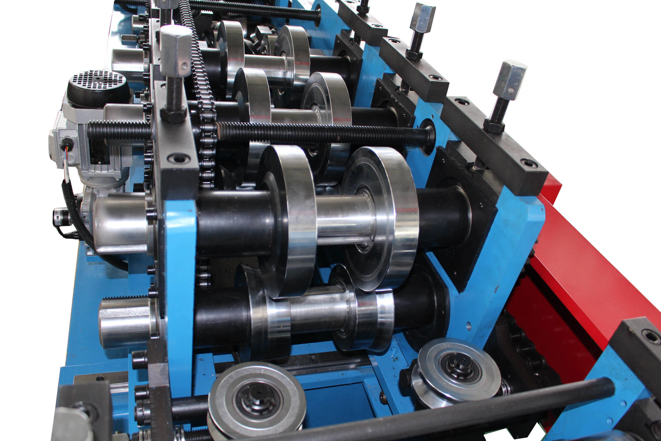 Steel Frame Cu Purlin CZ Interchange Purlin Cold Roll Forming Machine