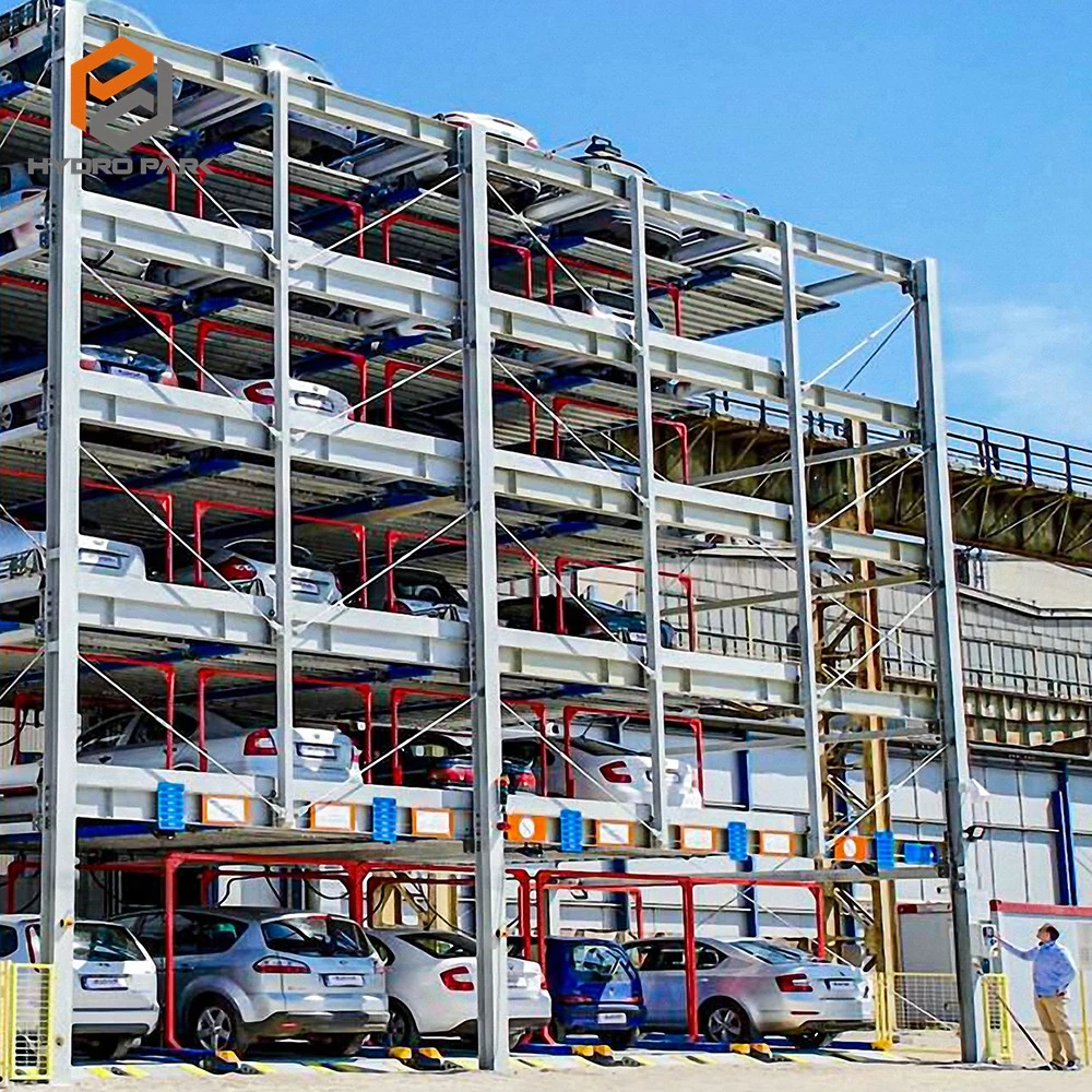 Puzzle Parking System Schiebe-Parkplatz-Plattform Automatische Auto-Parkplatz-System