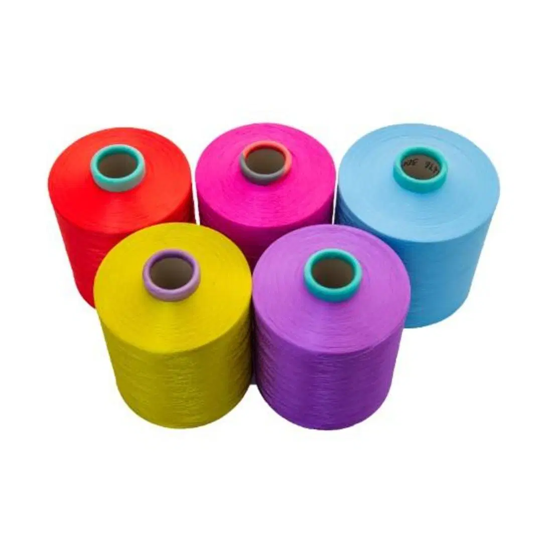 Factory Price Recycle Yarn 100d/96f SIM Dupe Dyed Polyester DTY Yarn