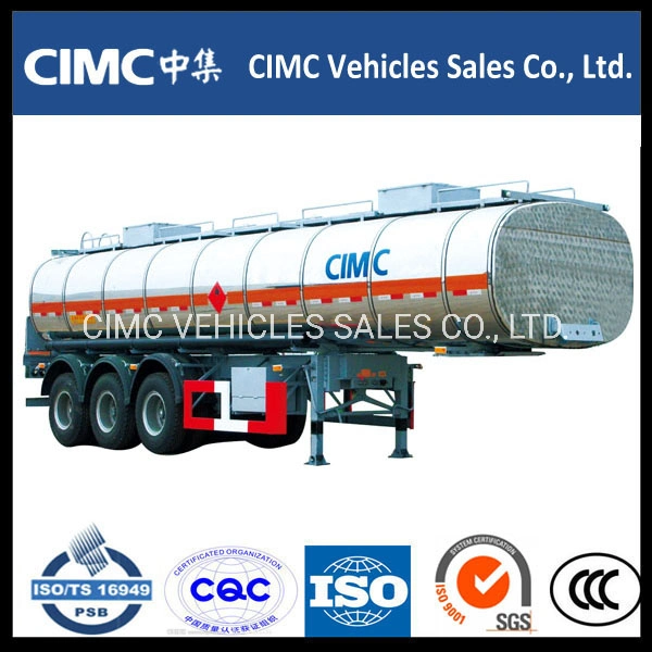 Cimc Used Aluninum Fuel Oil Water Adr Tank Bitumen Asphalt Tankers