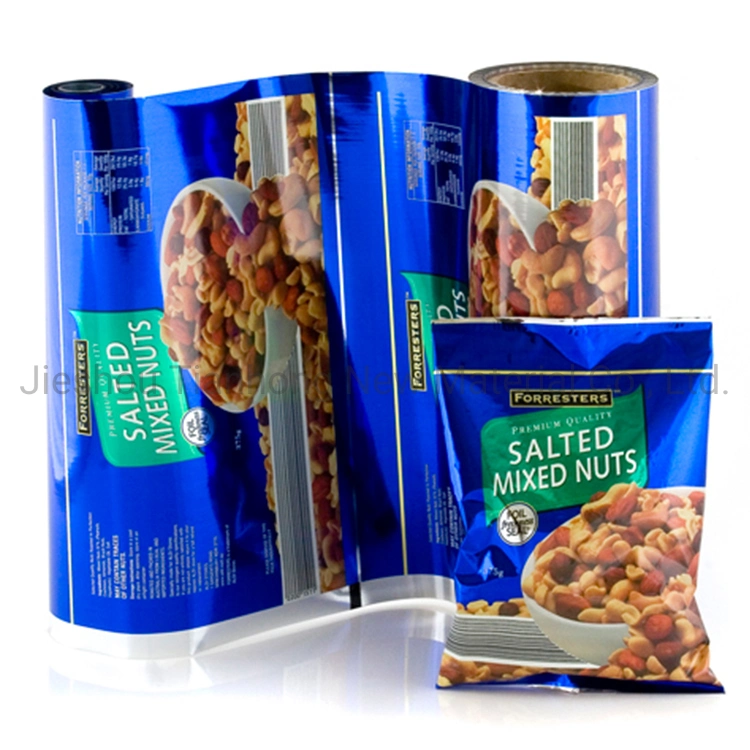 Материал упаковки для пищевых продуктов Алюминиевая ПЭТ композитная пленка ламинированный полиэстер пластмасса Рулонной пленкой упаковочная пленка для пищевых продуктов