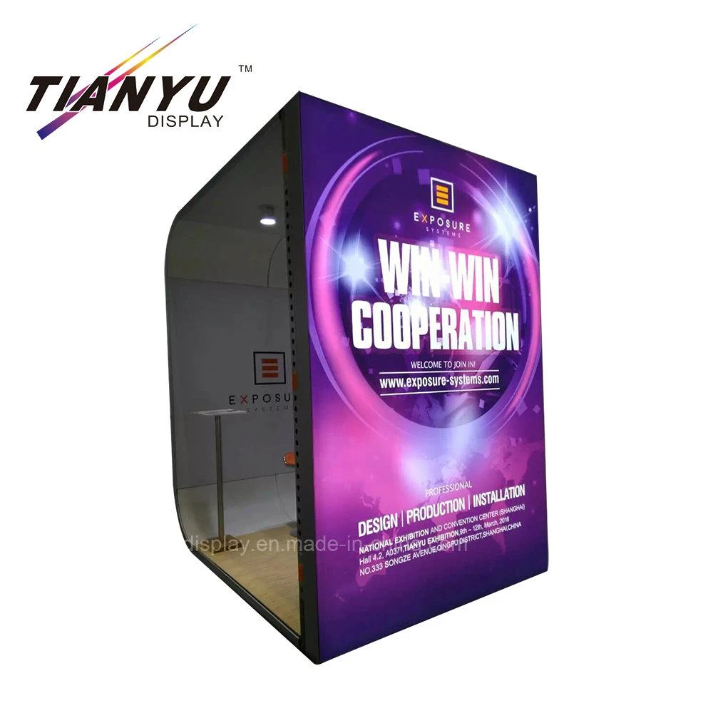 Tianyu M-Series System Custom Design Reusable Aluminum Trade Show Stand Exhibition Display Stands Booth