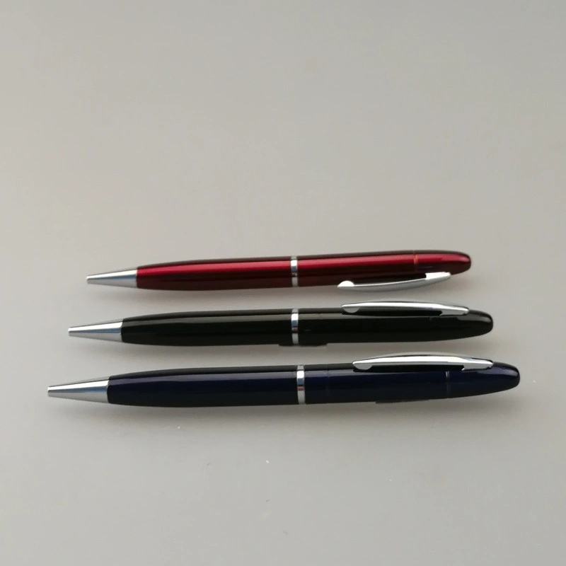 Popular Metal Good Quality Twist Action Customized Logo Cheap Ball Point Pen