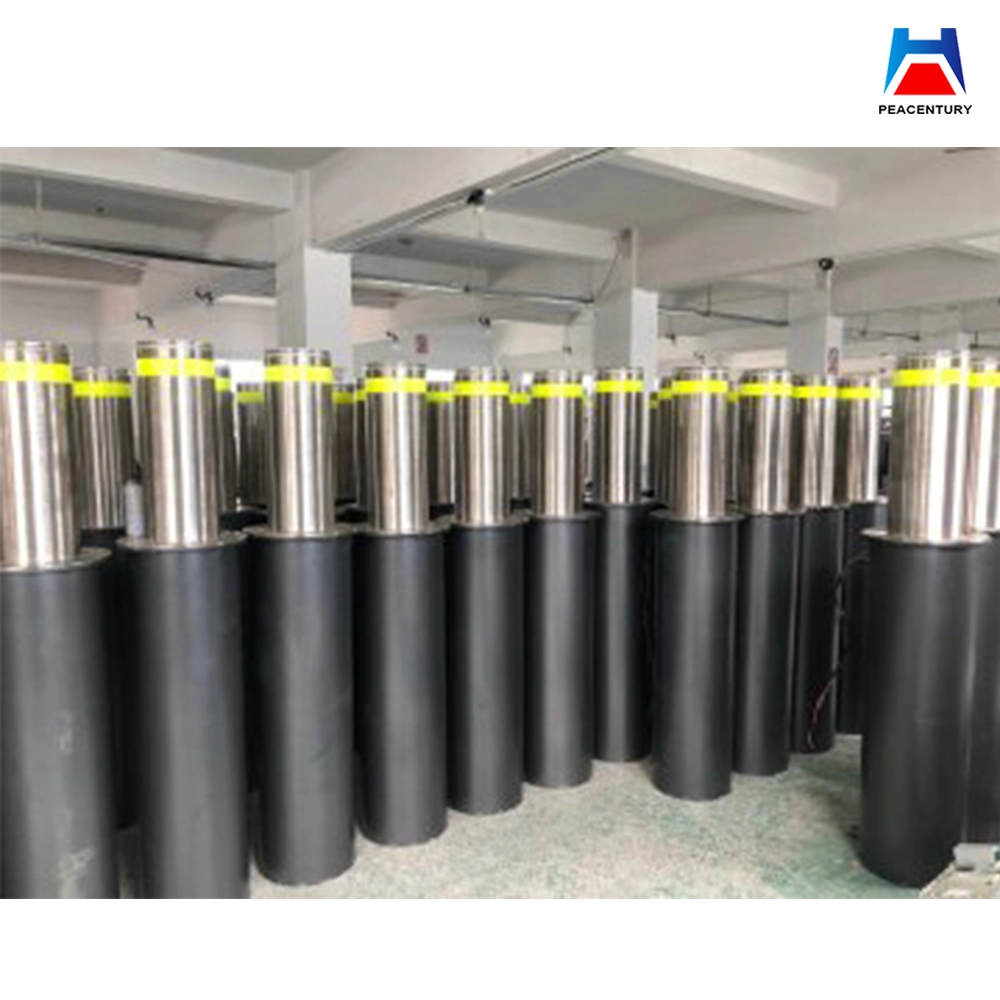 High Security Factory Price Metal Road Safety Barrier Automatic Electric Hydraulic Rising Bollards Antiterrorism