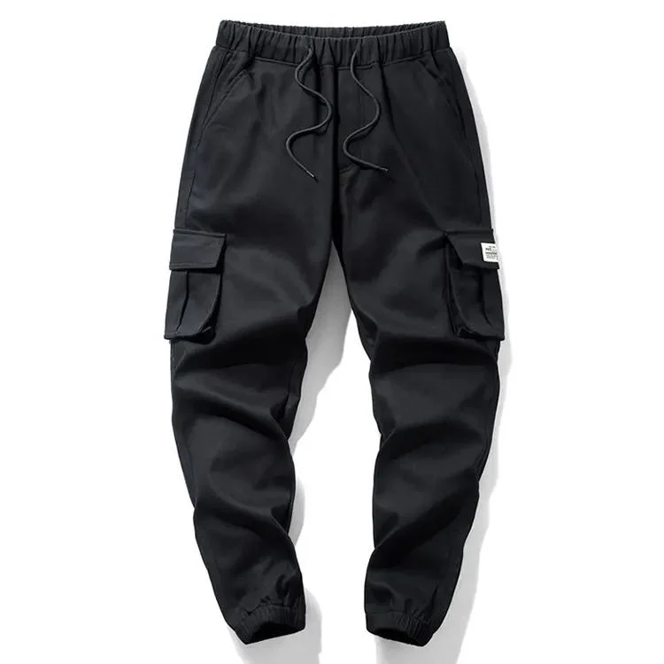 Calças cargo Pants para homem ′ S Calças Black Work Outdoor Hiking Calças Sport Leisure para homens